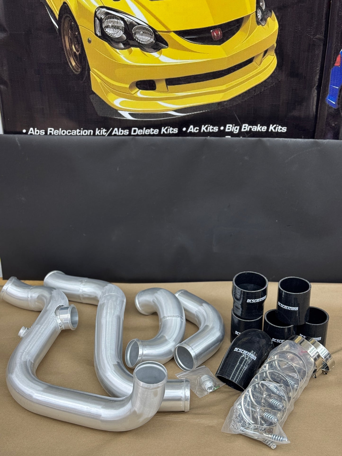 1992-995 Eg K-Swap Intercooler Piping 2.5 Inch