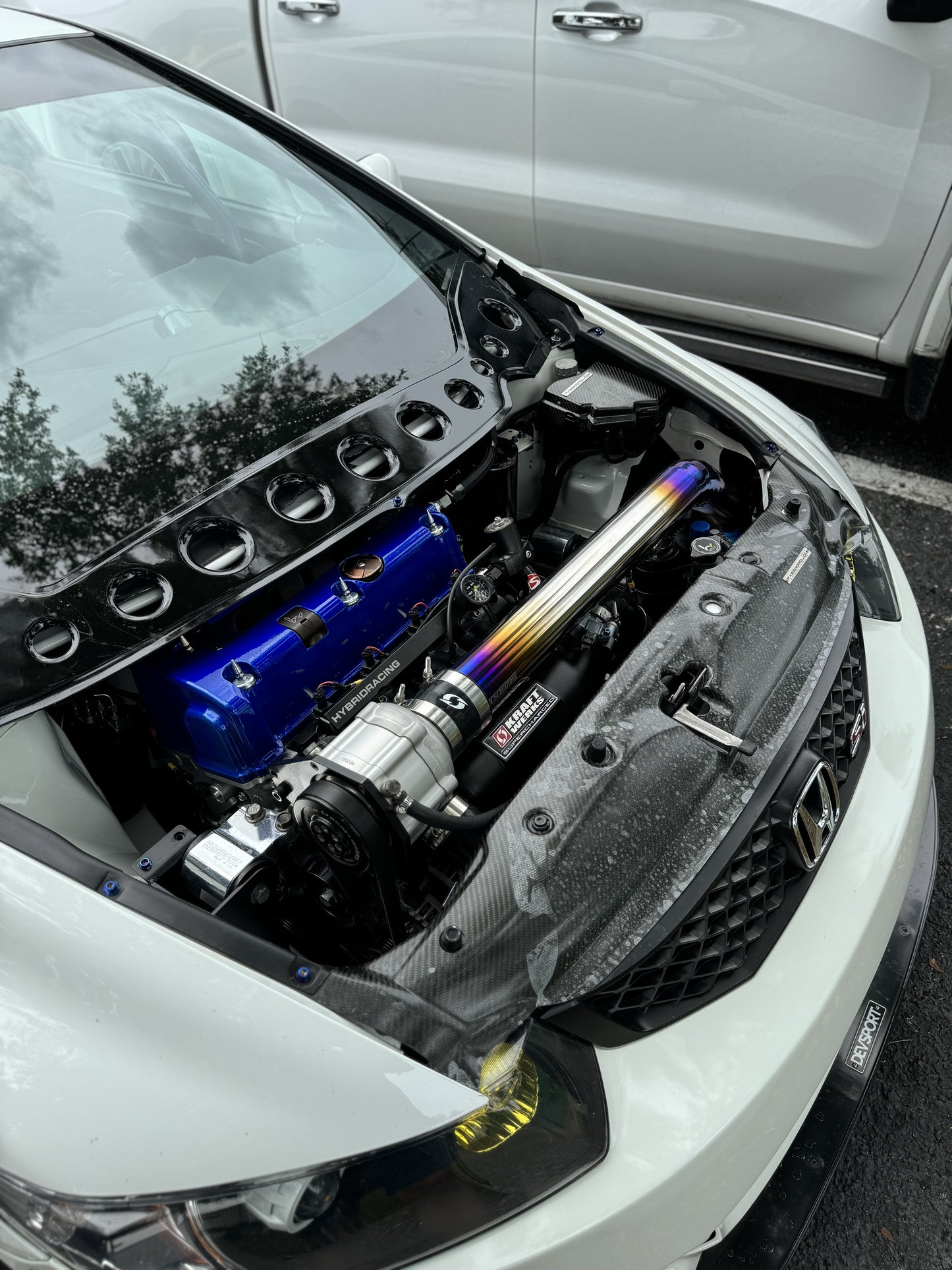 V2 8/9TH GEN CIVIC SUPERCHARGER TI INTAKE