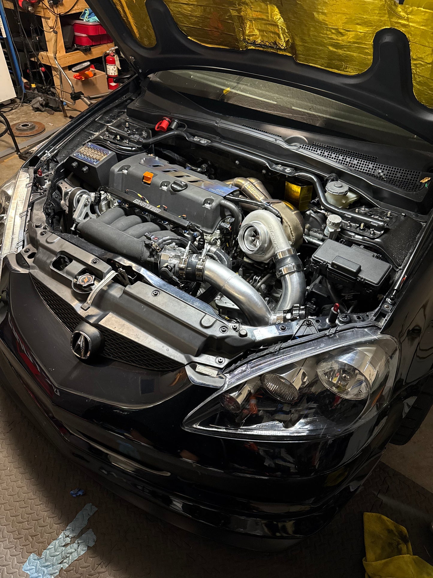 Rsx 3 inch intercooler piping