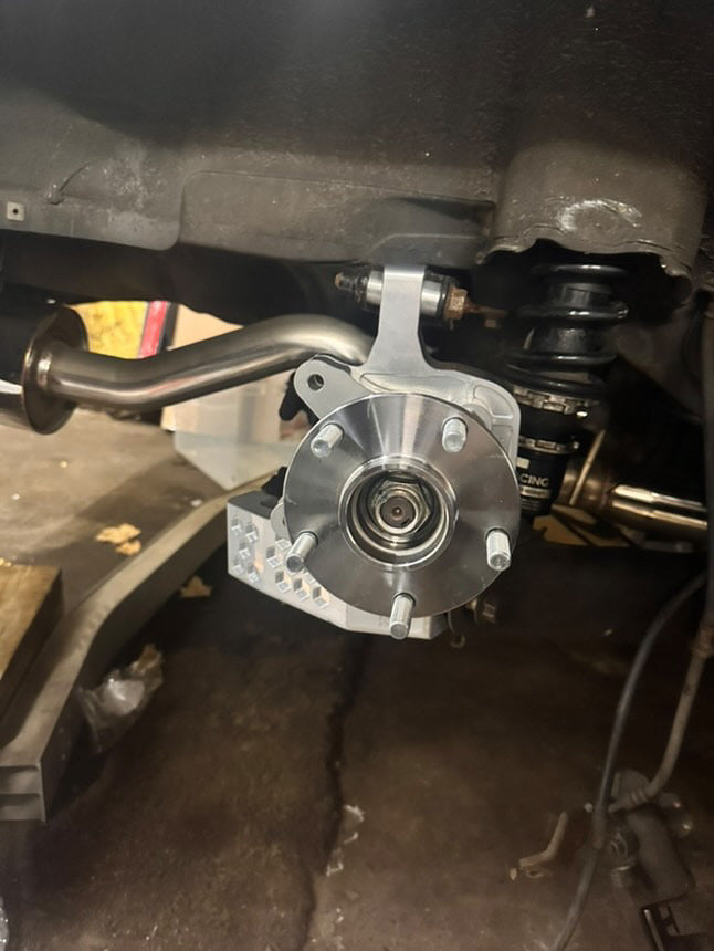 RSX/EP3/EM2 Awd Billet Hub Spindles with Hubs